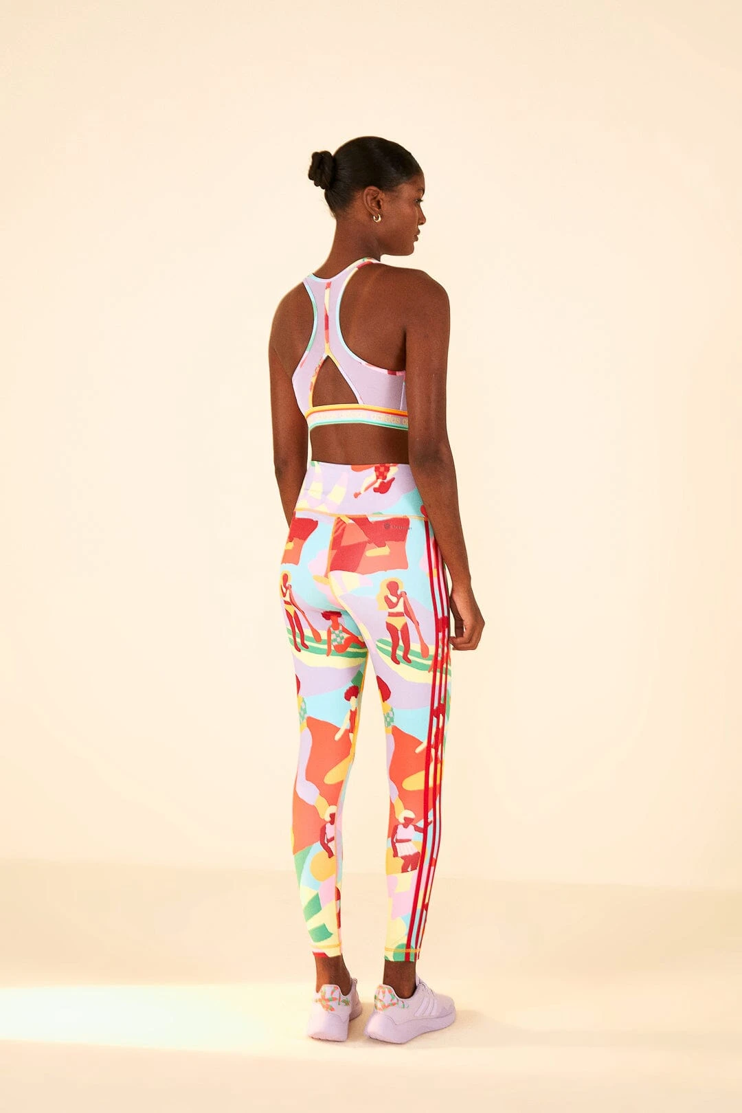 Farm Rio Adidas Farm Training Tights Gold 6 Farm Rio Adidas Farm Training Tights Gold - Image 4