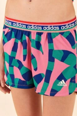 Farm Rio Adidas Farm Pacer Shorts Magenta -Farm Rio HS1197 03