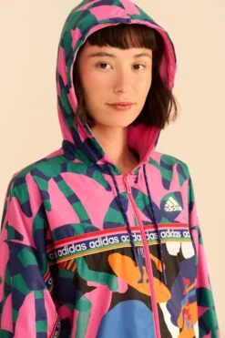 Farm Rio Adidas Farm Jacket Green -Farm Rio HS1205 03