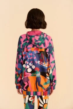 Farm Rio Adidas Farm Jacket Green -Farm Rio HS1205 04