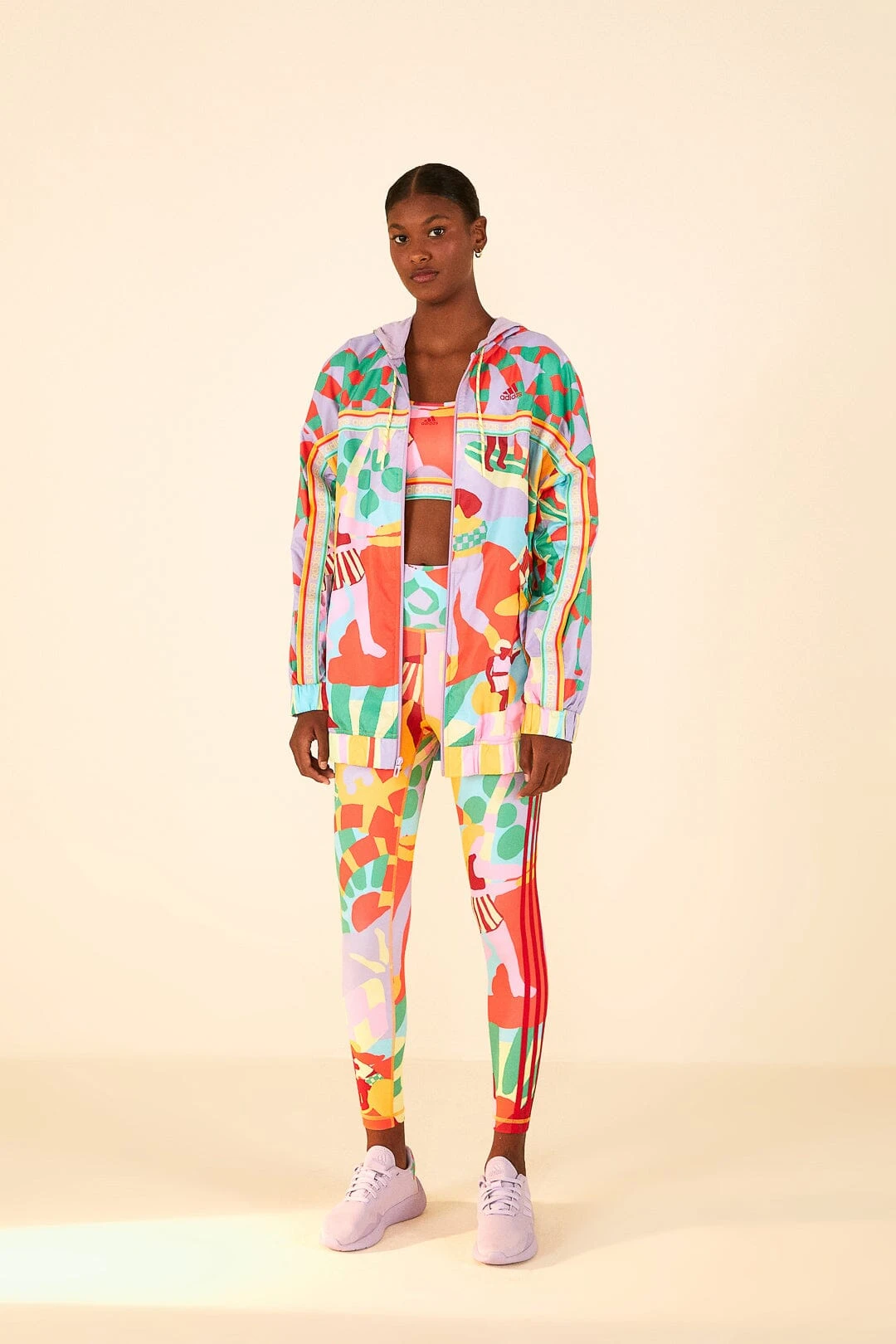 Farm Rio Adidas Farm Jacket Purple 4 Farm Rio Adidas Farm Jacket Purple - Image 2