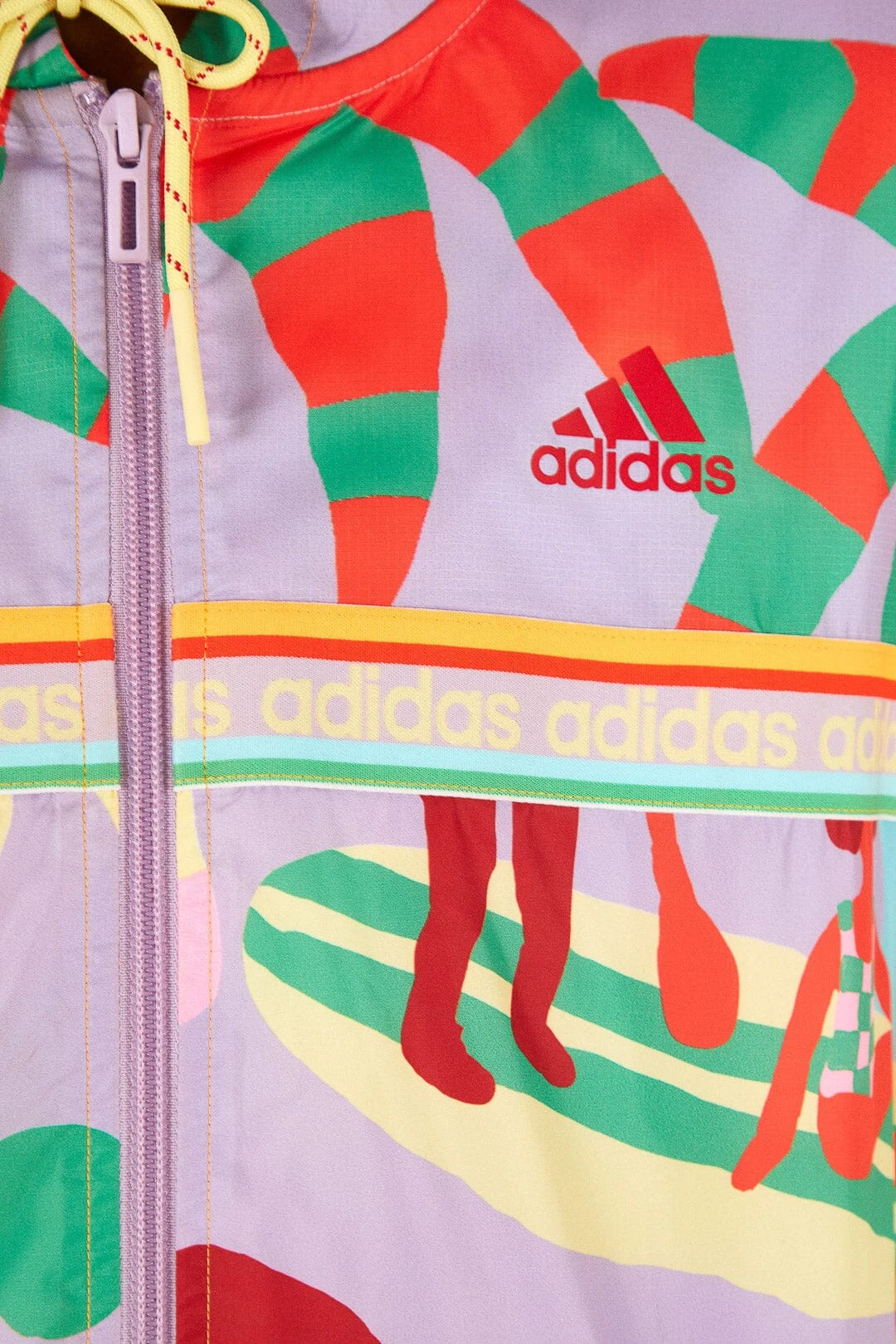 Farm Rio Adidas Farm Jacket Purple 7 Farm Rio Adidas Farm Jacket Purple - Image 5