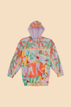 Farm Rio Adidas Farm Jacket Purple 13 Farm Rio Adidas Farm Jacket Purple -Farm Rio HS1206 06