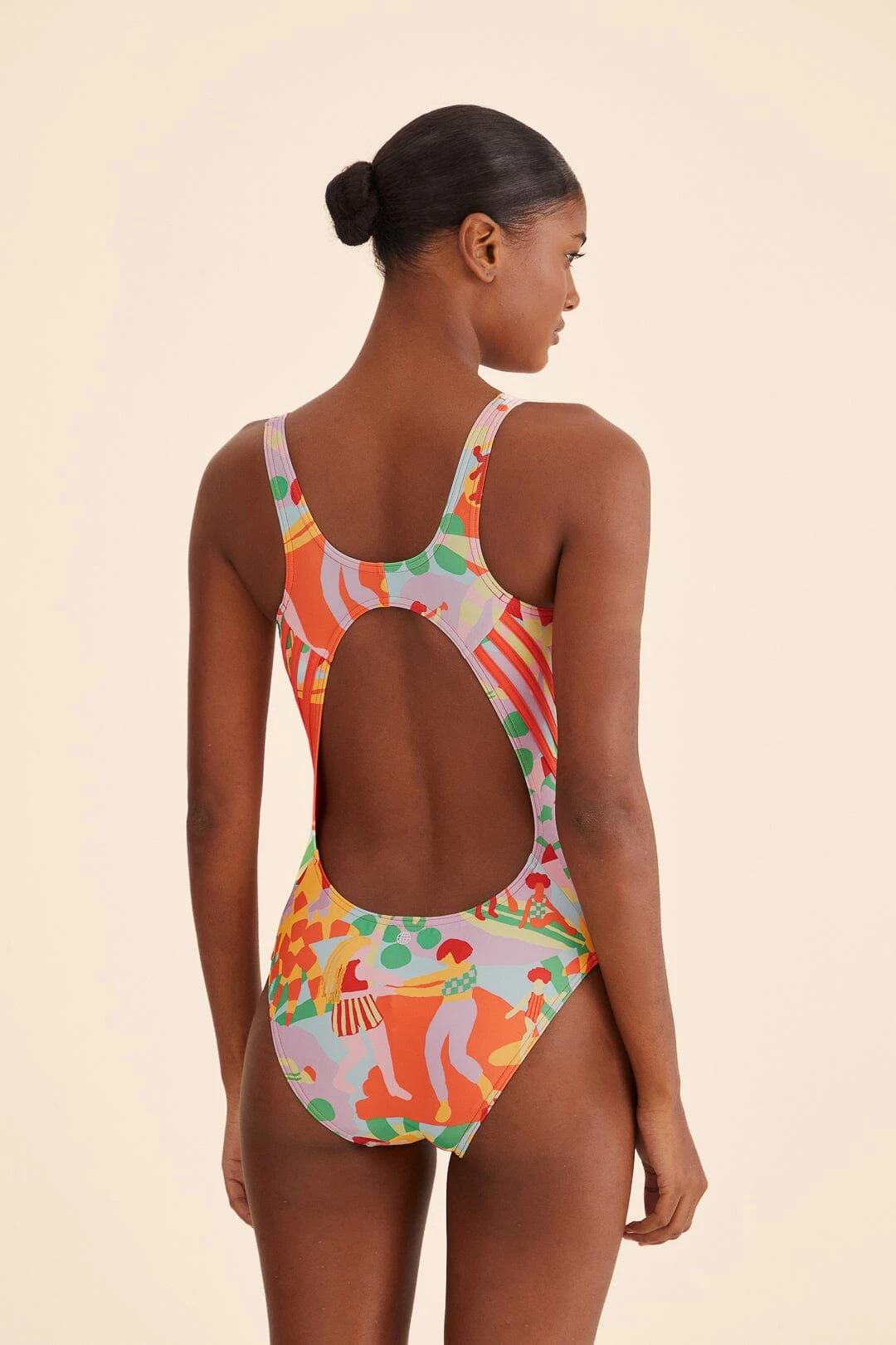 Farm Rio Adidas Farm Swimsuit Pearl Citrine 5 Farm Rio Adidas Farm Swimsuit Pearl Citrine - Image 3